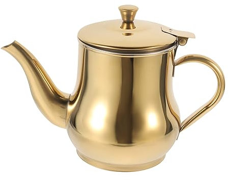 PRETYZOOM Barattolo D'olio Pentola Dell'olio Da Cucina Barattolo Di Grasso Pratico Contenitore Dell'olio Filtro Separatore Di Sugo Contenitore Del Filtro Dell'olio Acciaio Inossidabile