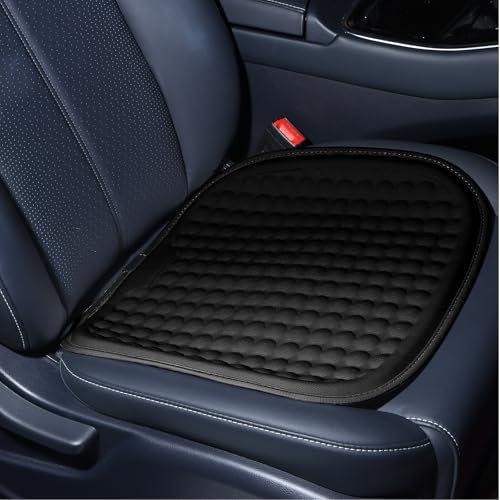 7VSTOHS Cojín de Asiento de Gel, Cojín de Asiento Ortopédico, Diseño de Panal Transpirable - Alivia el Dolor de Coxis, Cojín de Asiento de Gel para Coche, Oficina, Silla de Ruedas y Silla