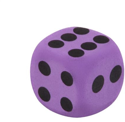 Cubos De Dados De Espuma EVA Gigantes - Dados De Juego Ligeros para Favores De Fiesta para Niños Y Niñas