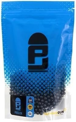 Bolas de Airsoft 0,40 g de 6 mm Bolsa de 1000 RDS Negras de la Marca PJ