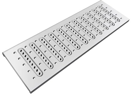 Canaleta Desague Rejilla De Drenaje De Acero Inoxidable Y Metal, Rejilla De Drenaje Para Canal Exterior, Cubierta De Drenaje Extraíble Para Patio, Terraza, Jardín, Cocina, Filtros De Drenaje De Aguas