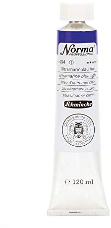 Schmincke – Norma® Professional - feinste Künstler-Ölfarben, Ultramarinblau hell - 120 ml