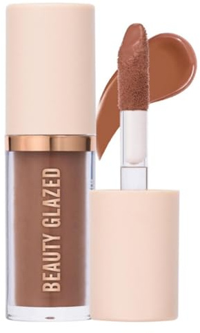 Maquillaje Líquido Contorno, Contorno Cremoso Ligero Impermeable de Larga Duración, Corrector Bronceador Suave de Acabado Mate Natural, Maquillaje Líquido Profesional para Esculpir el Rostro #102