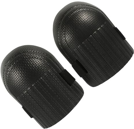 HOLIDYOYO Genouillères de Travail pour Hommes Lot de 2 Coussinets en Mousse Souple Protections de Genoux Réglables Résistantes à L’Usure Confortables et Légères pour Chantier