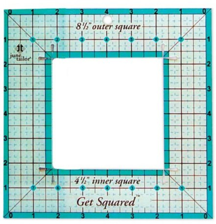 June Tailor Get Squared 8 1/2'' Outer 4 1/2'' Inner