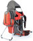 Montis Explore Evolution Kraxe Toddler für längere Wanderungen bis 25kg Gewicht - geeignet für beide Elternteile mit einstellbaren Schultergurten & weiteren Extras - Premium Kindertrage, ORANGE