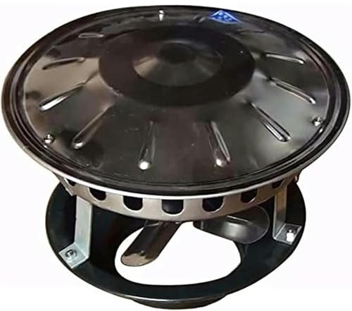 BLUEZY Chimney Fan 50W/70W/80W/100W Electric Extractor for BBQ Hut, Fireplace, Wood Oven, Household Chimney Induced Fan Draft Fan Machine Efficient Flue Exhaust Fan for Thermo Stove 13.5cm,80W