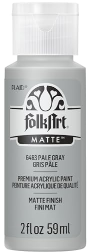 Folkart Acrylic Paint 2 oz. Pale Grey
