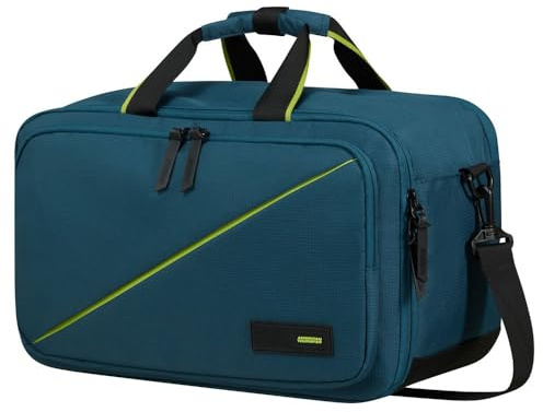 American Tourister Take2Cabin - Ryanair 3-Way Travel Bag, 40 cm, 25 L, Blue (Harbor Blue)