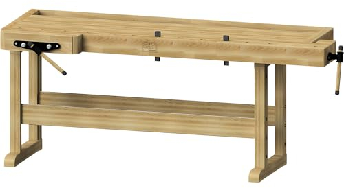 ANKE | Banco da lavoro per falegname | versione molto pesante | larghezza x profondità x altezza 2220 x 850 x 900 mm