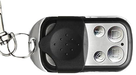 Abrepuertas de garaje remoto,Abrepuertas de garaje remoto - Abrepuertas de garaje pequeño | Llavero de abridor de puerta de garaje pequeño, mando a distancia de copia de garaje inalámbrico para