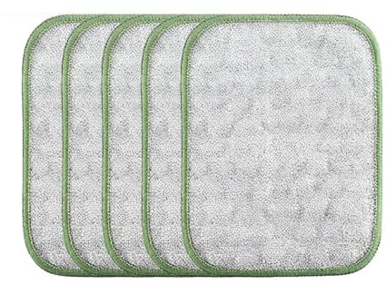 BDCPMT Trapos de Alambre Multiusos de Doble Cara for Lavar Platos, paño de Alambre Grueso de Doble Capa, paños de Limpieza antirayaduras for Cocina, fregaderos, ollas y sartenes.(5pcs)