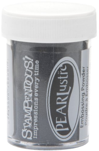 Stampendous Large PEARLustre Embossing Powder-Hematite