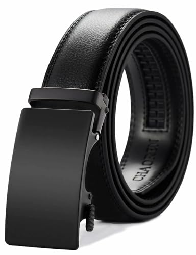 CHAOREN Ratchet Belt for Men, Mens Belts Leather 1 3/8 Tailorable, Perfect for Every Occasion