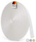 Bauheld® - Cinghia per tapparelle da 50 m, 14 mm, 23 mm, made in Germany, adatta per porte e finestre, elevata resistenza agli strappi e ai raggi UV, bianco, beige