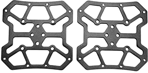 Pédales à Plate-forme Large pour VTT et Vélo de Course - Adaptateurs en Aluminium avec Systèmes Autobloquants SPD et KEO