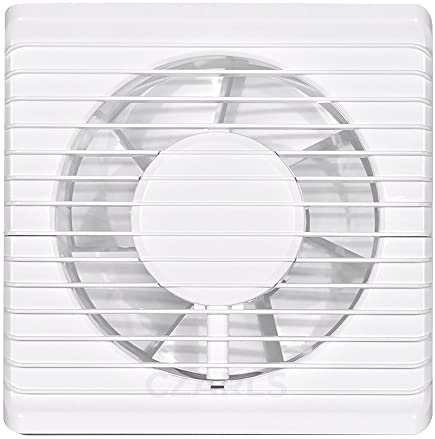 F.H. ANA Badlüfter Wandlüfter Ventilator Ø 80 mm - Standard - Weiß (Durchmesser: Ø 80, Funktion: Standard)