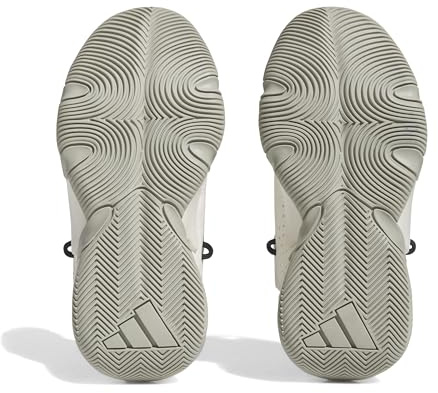Adidas Unisex Kinder Trae Unlimited Shoes, Cloud White/Carbon/Metal Grey, 38 2/3 EU