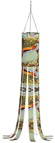 vacsAX Manche à air d'Halloween pour pêche à la truite de ruisseau – Décoration d'extérieur amusante et festive à suspendre pour festivals, cour