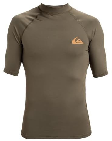 Quiksilver Lycra Everyday UPF50 SS Homme Marron S