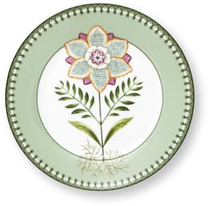 Pip Studio Lily&Lotus Light Green Frühstücksteller 21cm