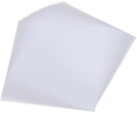 LIFKOME 20pcs Heat Resistant Beads Ironing Papers Plastic Templates for DIY Crafts Boys and Girls Beads Crafting and Ironing Accessories