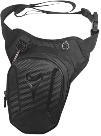 Borsa Gamba Motocicletta,Sacca Impermeabile per Bicicletta | Borsa A Vita Per Outdoor E Campeggio,Per Motociclisti Pendolarismo Quotidiano Guida Urbana Sport Avventura Touring Viaggi Stradali Escursio