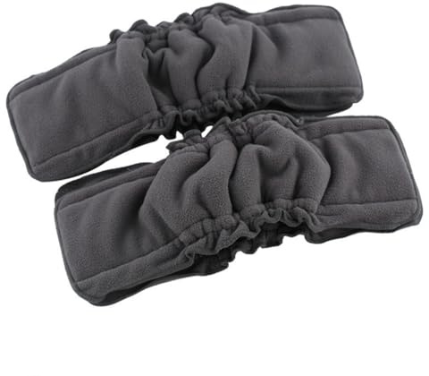 QUXVUIS 10 Pezzi Pannolini di Stoffa per Bambini Pannolini Tascabili Inserti di Ricambio Assorbenti Traspiranti Fodere Comode Booster Cura