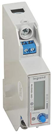 Compteur modulaire monophasé EMDX³ non MID raccordement direct 45A - 1 module - avec sortie RS485