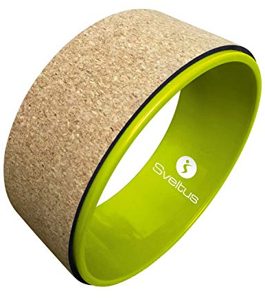 Sveltus Rueda De Corcho para Yoga 1 Pz