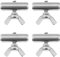 Be In Your Mind 4 Piezas Topes de Riel para Toldo 8mm para Autocaravana Barco Tienda de Campaña Equipo Accesorios para Toldos Acero Inoxidable 25x8mm