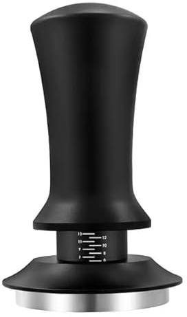 Via Crema Pressa per caffè macinato, elegante timbro per caffè espresso come manomissione barista, pressione di contatto calibrata, pressione di contatto 11,3 kg (58,4 mm)