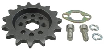 Sprocket Delantero Compensado de 7 mm 420 15t Compatible con Bicicletas de Mono Trail se Adapta a Varios Modelos de Bicicleta de Boxes