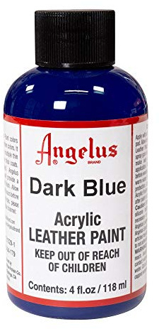 Angelus Acryl Lederfarbe Dunkelblau 118ml