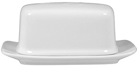 Seltmann Weiden 001.099937 Lukullus - Butterdose - 250 g - Porzellan - weiß