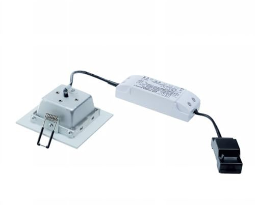 SLV lampada a incasso da parete e soffitto FRAME BASIC/faretto LED, lampada a plafone, lampada a incasso da parete, faretto da soffitto / 3000K 8,6W 445lm bianco 90 gradi