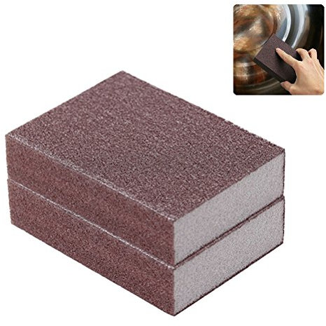 2PCS anticalcare Alumina corindone magical cancellino spugna per pulizia piatti ciotole lavaggio spugna Pads smacchiatore per casa ristorante hotel