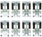 ENKI SA003 Top Mount Kitchen Sink Fixing Clips Brackets Clamps 8 Pack