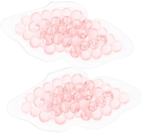UKCOCO 2 Stück Kühlende Lippenpads Aus Tpu 8cm Wiederverwendbar Leichte Gel Lippenkompressen Für Zuhause Und Büro
