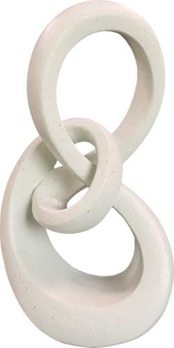 LAIKEARTS Scultura decorativa moderna a forma di nota musicale, sculture astratte, decorazione per la casa, statue da tavolino da caffè, estetica decorativa per mensole, sala da pranzo, soggiorno