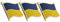 Ukraine Flagge Pin Zinklegierung Ukrainische Pin Button I Stand mit Ukraine Beten Sie die Ukraine Unterstützung Brosche Dekors, Ukrainische Freunde Schmuck für Jacken, Rucksack, Hüte, Zink