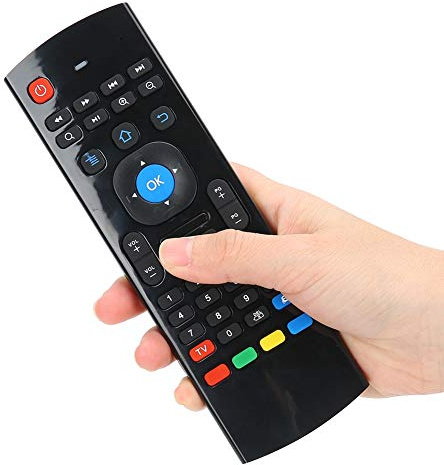 2.4G Air Fly Mouse, MX3 Wireless Motion Sensing Infrarossi Air Mouse Android Telecomando Tastiera Combo Controller per TV PCair Wireless Remote Bluetooth con Android