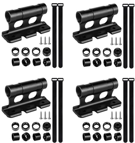 WOOLUCK® 4 Pièces Support de Fourche de vélo, Porte-vélos à dégagement Rapide en Alliage d'aluminium,pour remorque de Camion de Voiture