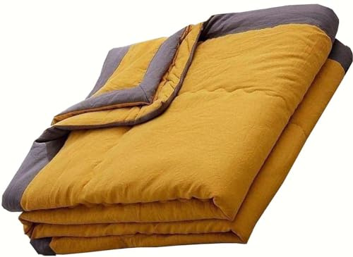 seokor Sommer Sommerdecke, Sommer Kühler Steppdecke Weich Baumwolle Steppdecke, Waschbar Weiche Dünne Bettdecke Steppdecke Sommerdecke Für Den Sommer(#1,100x140cm)