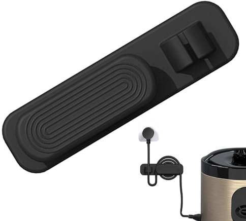 Supporto per cavi – Supporto senza fili in silicone | Avvolgicavo autoadesivo per letto scrivania cucina comodino parete