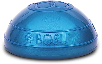 Bosu Cápsulas dinámicas unisex de 6.5 pulgadas de diámetro para entrenamiento en casa de 2 lados para fuerza y flexibilidad, color azul (paquete de 2)