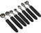 YLSZHYR 7Pcs Melon Baller Scoop Set, Stainless Steel Baller Scoop,Stainless Steel Melon Ballers Melon Scoop for Cutting and Scooping Fruit Melons Cake Scoop Cake Press Mold Spoon