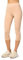 Merry Style Damen Leggings 3/4 Capri Leggings aus Viskose MS10-144 (Nude, XXL)