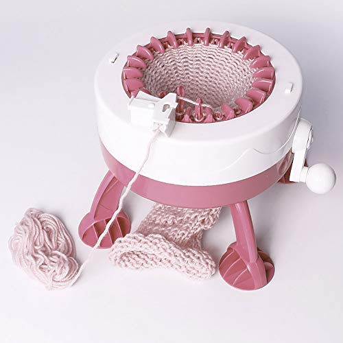 Machine à Tricoter, 22 Aiguilles Machine à Tisser Kit de Métier à Tisser Manuel Automatique pour Foulards Tissés Chapeaux Tissés Chaussettes Tissées