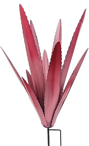 Dirfuny Tequila Sculpture Rustique, d'agave en métal à Faire soi-même, décoration de Jardin, Cour, Statue de Maison, Ornements, Figurines de Jardin, d'agave en métal pour extérieur,